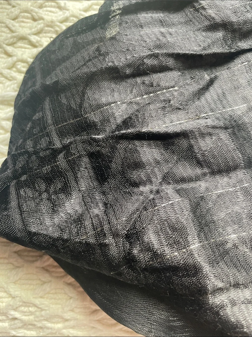 VTG SILK JACQUARD SCARF